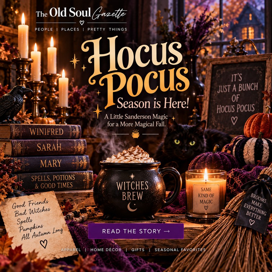 Hocus Pocus Season Is Here | A Little Sanderson Magic for Home