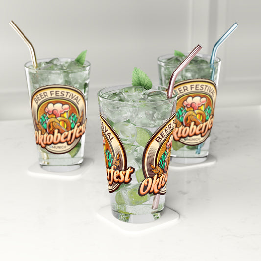 Oktoberfest- Pint Glass, 16oz - Creations by Chris and Carlos