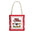 The Tailgate Crew- Stylish Chevron Tote Bag, Grill and Thrill Trendy Beach Bag, Reusable Shopping Tote