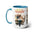 All in the Family 70's TV Show- Tazas de café de dos tonos, 15 oz