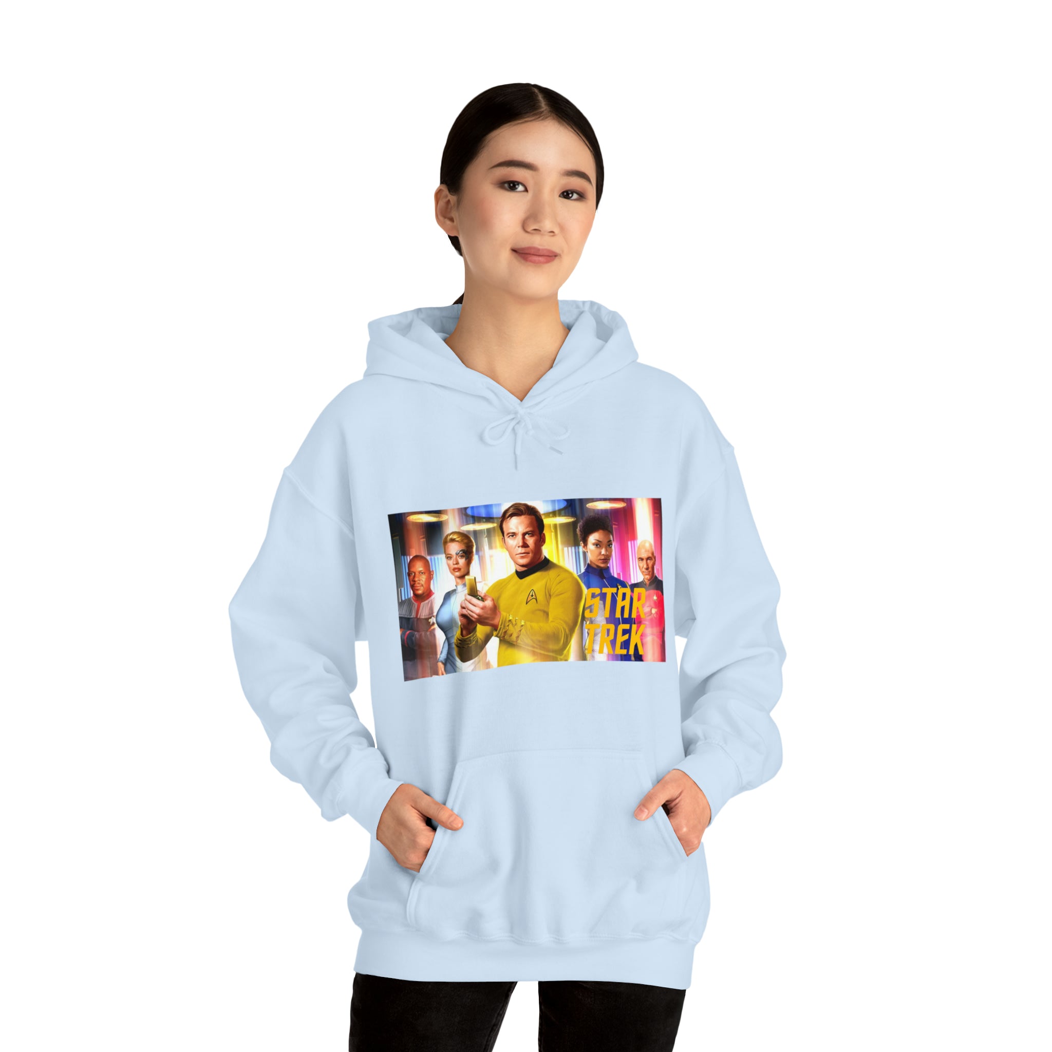 Star Trek- Unisex Heavy Blend™ Hooded Sweatshirt - Creations by Chris and Carlos