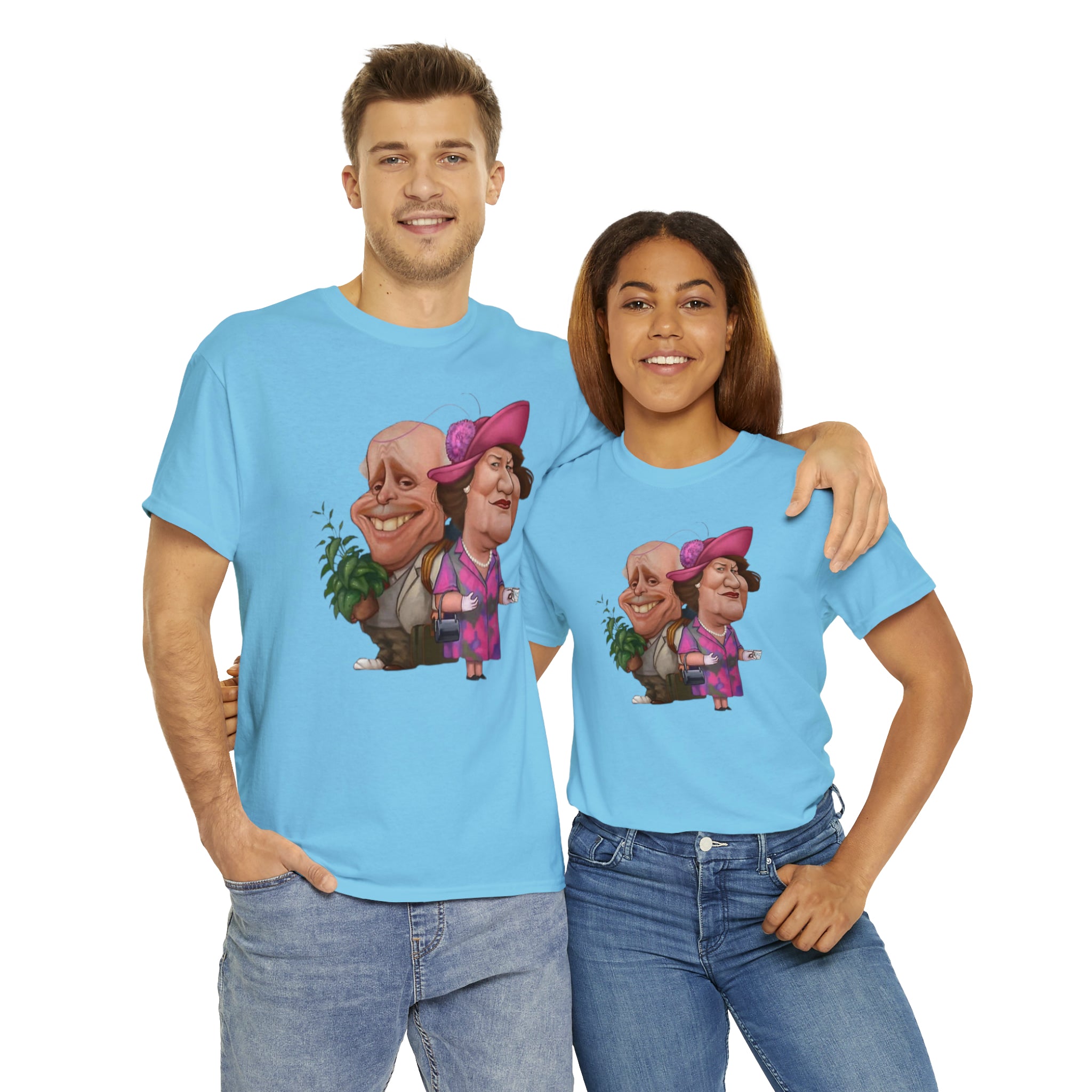 Keeping Up Appearances 90's TV Show-Unisex Heavy Cotton T-Shirt - Creations by Chris and Carlos