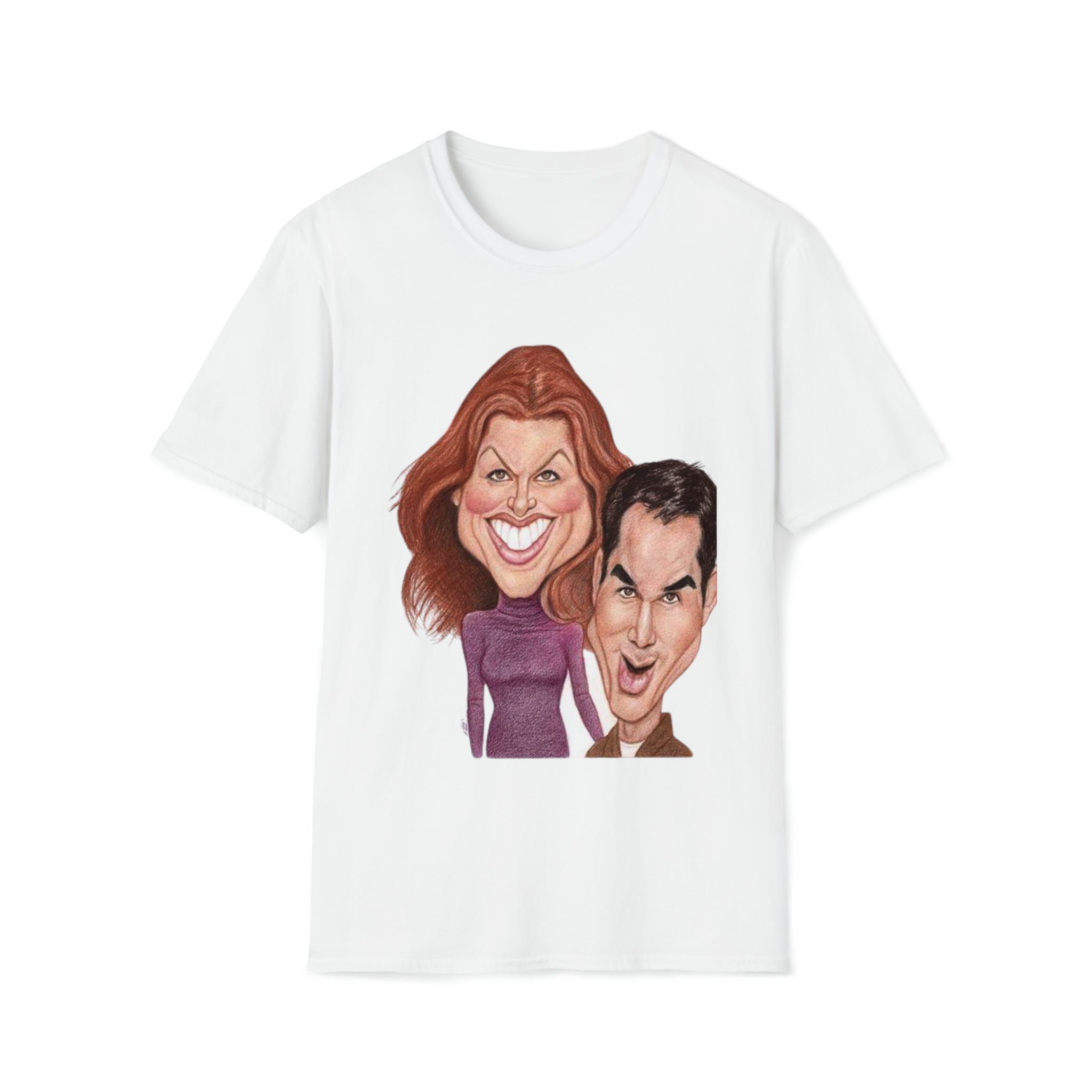Will and Grace- Unisex Softstyle T-Shirt - Creations by Chris and Carlos