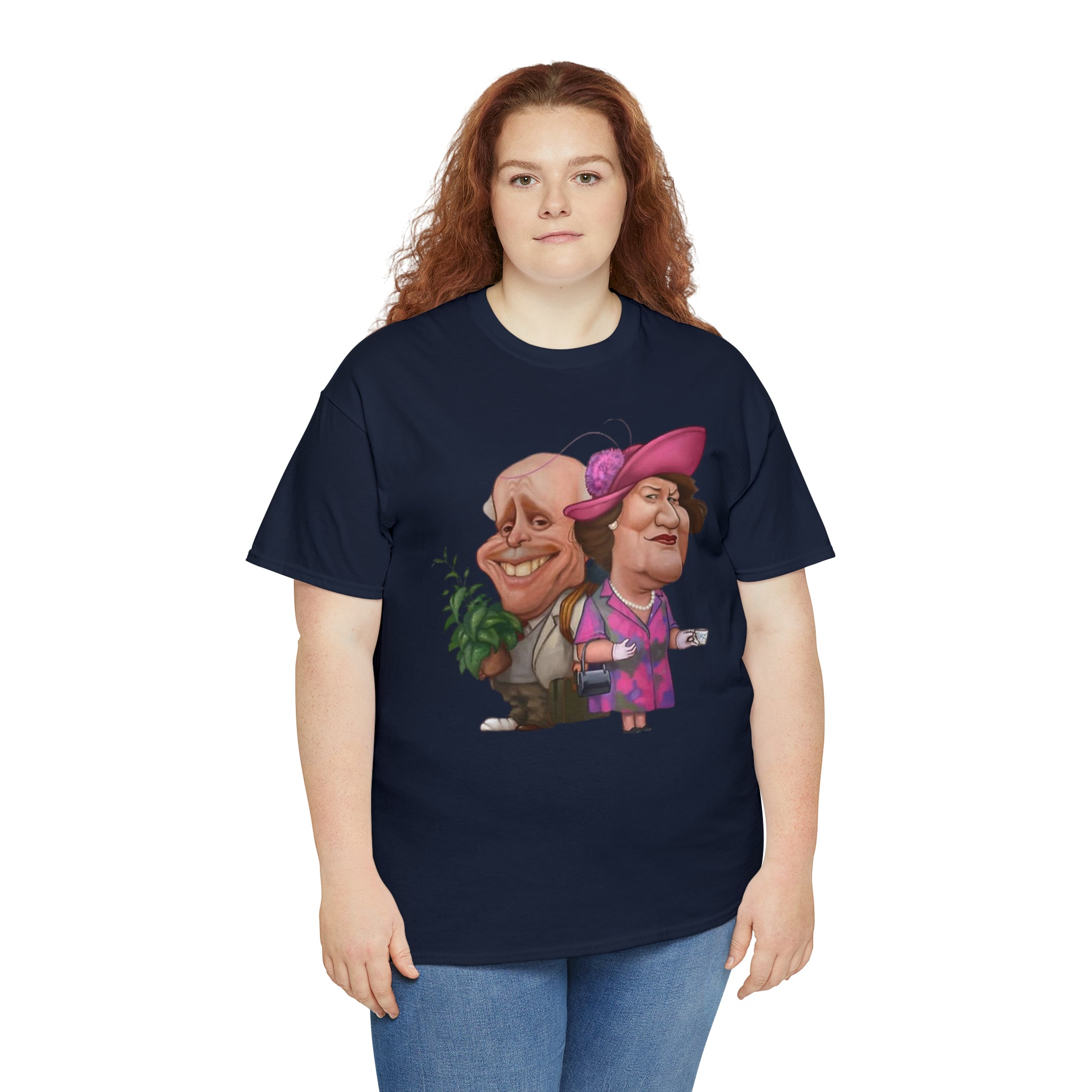 Keeping Up Appearances 90's TV Show-Unisex Heavy Cotton T-Shirt - Creations by Chris and Carlos