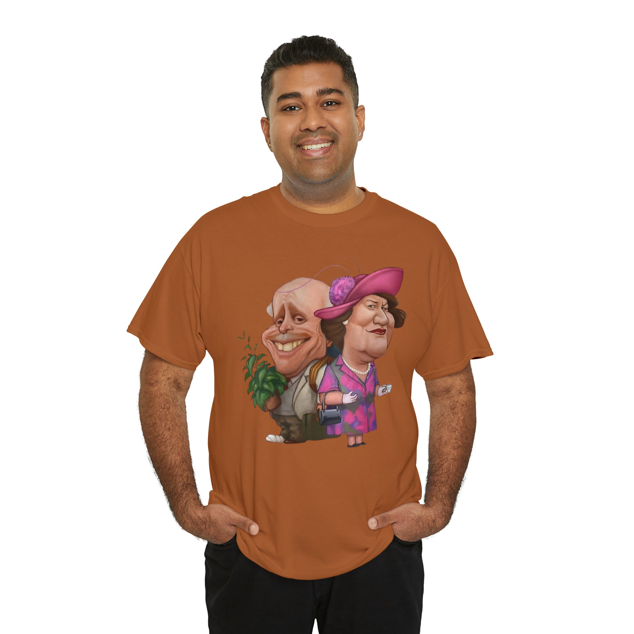 Keeping Up Appearances 90's TV Show-Unisex Heavy Cotton T-Shirt - Creations by Chris and Carlos