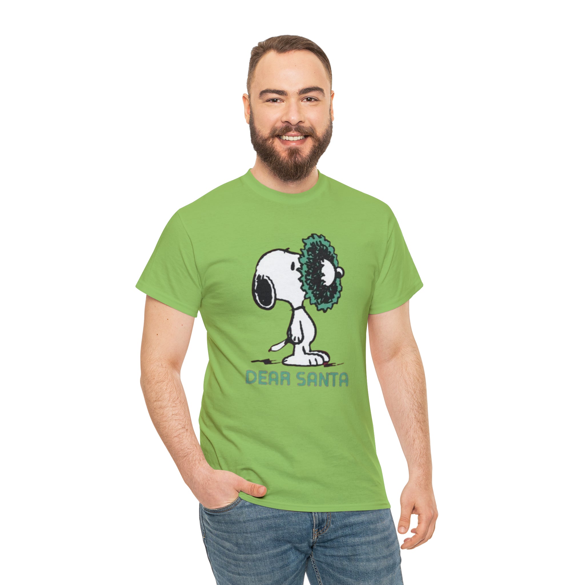 Snoopy- Unisex Heavy Cotton T-Shirt - Creations by Chris and Carlos