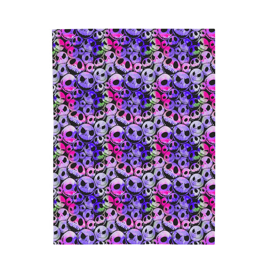 Nightmare before Christmas- Velveteen Plush CuddleLux Bliss Blanket - Creations by Chris and Carlos