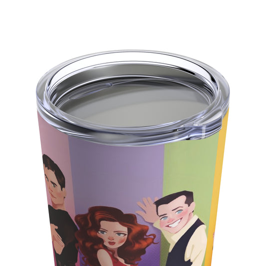 Will and Grace- tumbler 20oz - Creations by Chris and Carlos