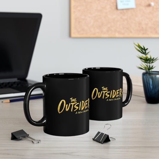 The Outsiders The Musical- 11oz Black Mug - Creations by Chris and Carlos