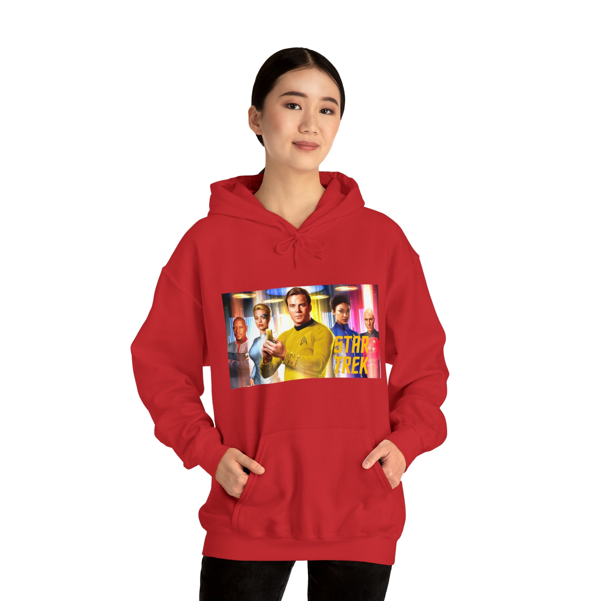 Star Trek- Unisex Heavy Blend™ Hooded Sweatshirt - Creations by Chris and Carlos