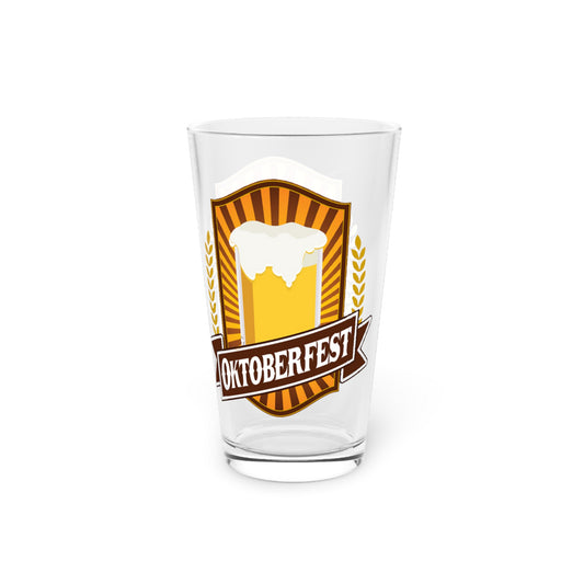 Oktoberfest- Pint Glass, 16oz - Creations by Chris and Carlos