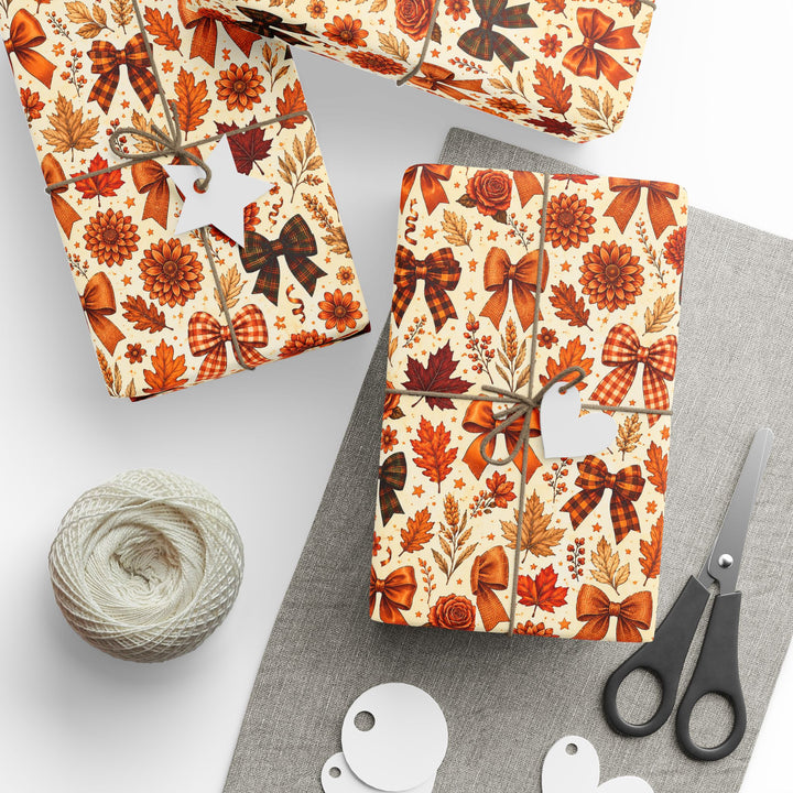 Harvest Hallow™ | Autumn Leaves Wrapping Paper
