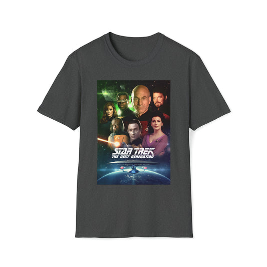 Star Trek The next generation- Unisex Softstyle T-Shirt - Creations by Chris and Carlos