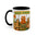 Retro Whimsical Coffee Mug, Magic Garden TV Show Coffee Cup