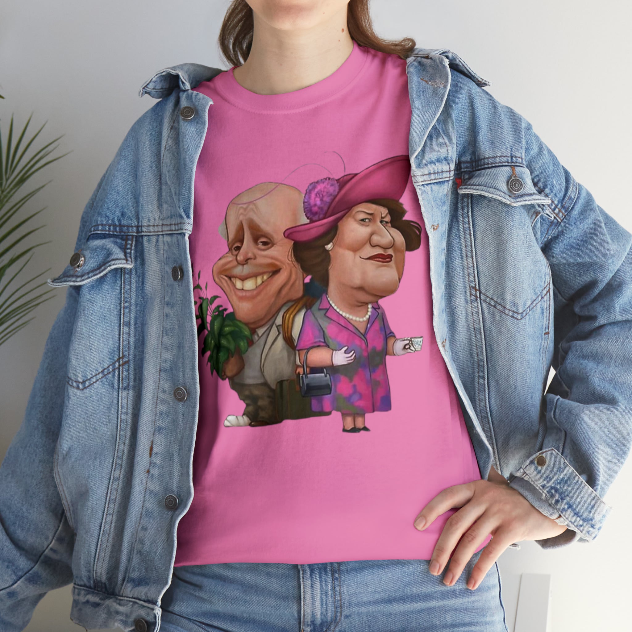 Keeping Up Appearances 90's TV Show-Unisex Heavy Cotton T-Shirt - Creations by Chris and Carlos