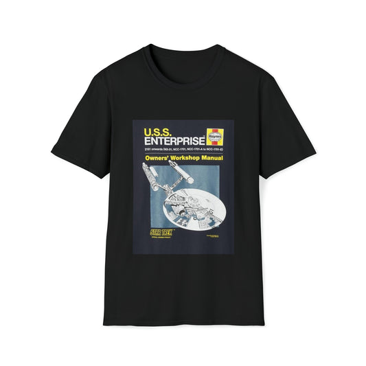 Star Trek USS Enterprise- Unisex Softstyle T-Shirt - Creations by Chris and Carlos