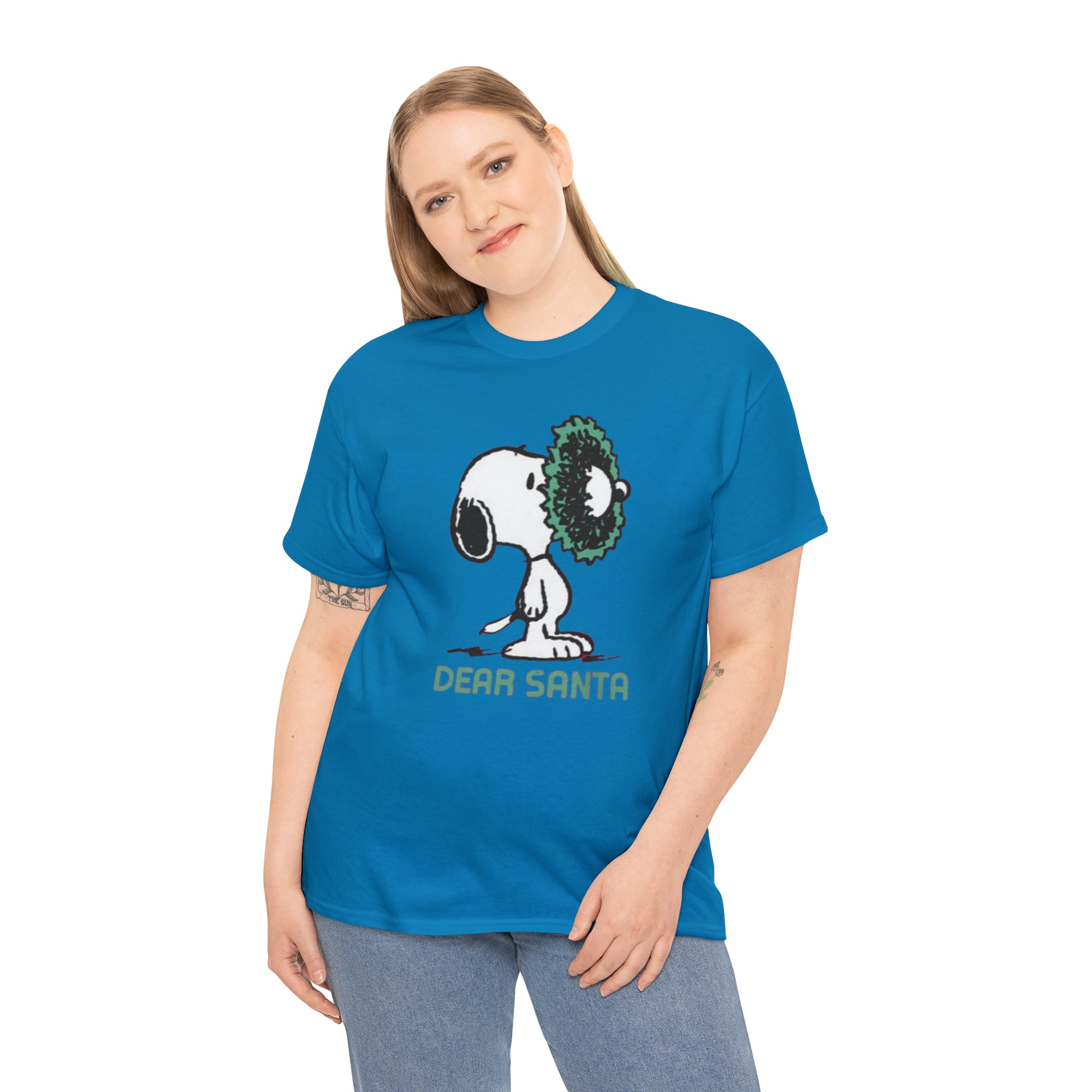 Snoopy- Unisex Heavy Cotton T-Shirt - Creations by Chris and Carlos