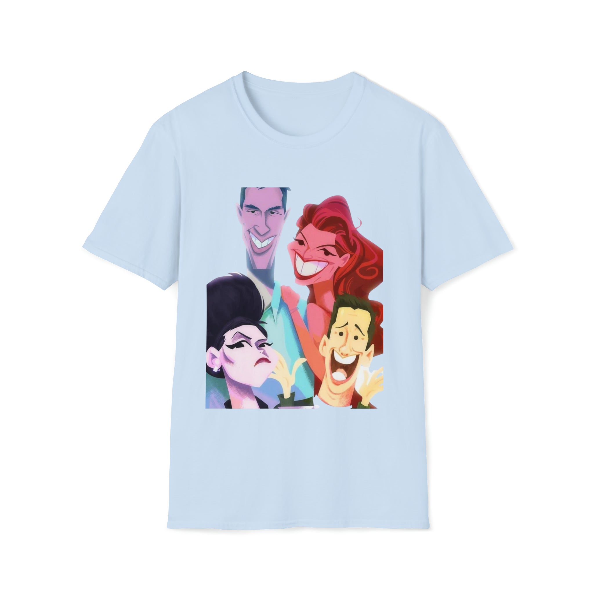 Will and Grace- Unisex Softstyle T-Shirt - Creations by Chris and Carlos