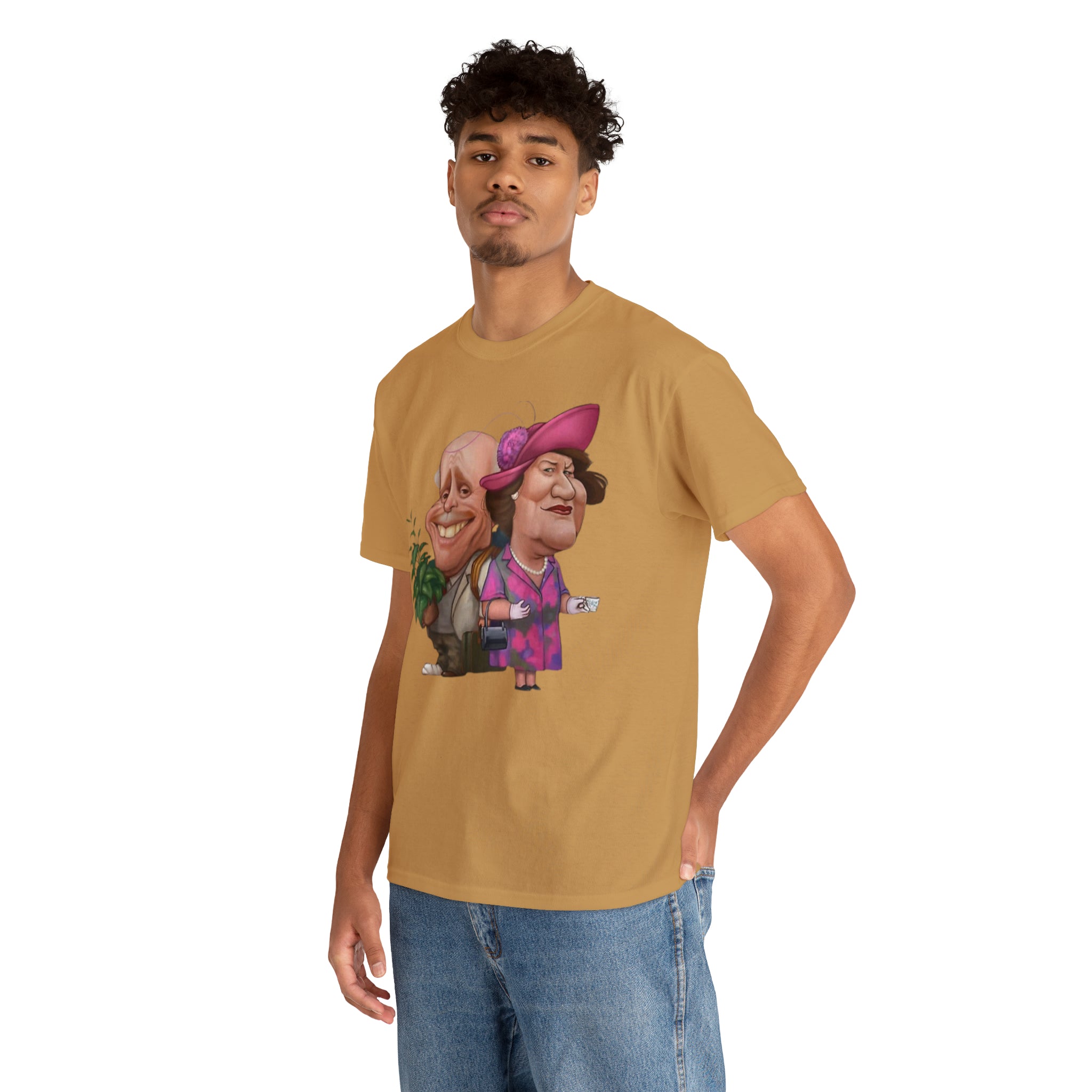 Keeping Up Appearances 90's TV Show-Unisex Heavy Cotton T-Shirt - Creations by Chris and Carlos