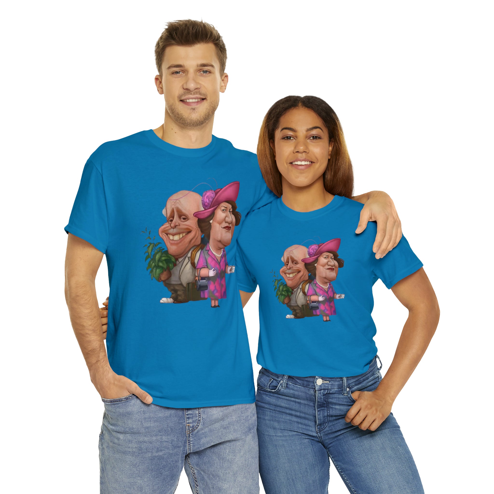 Keeping Up Appearances 90's TV Show-Unisex Heavy Cotton T-Shirt - Creations by Chris and Carlos