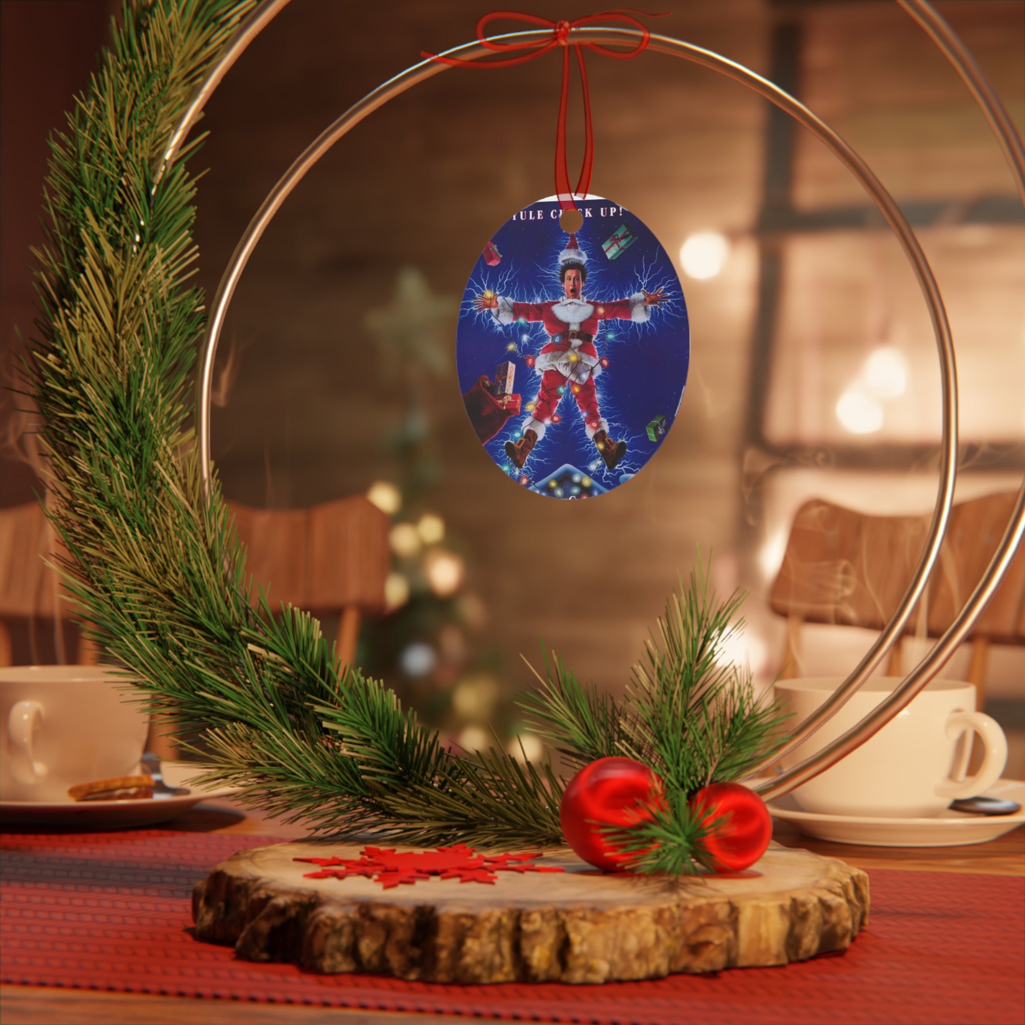 National Lampoons Christmas Vaction- Metal Ornaments - Creations by Chris and Carlos