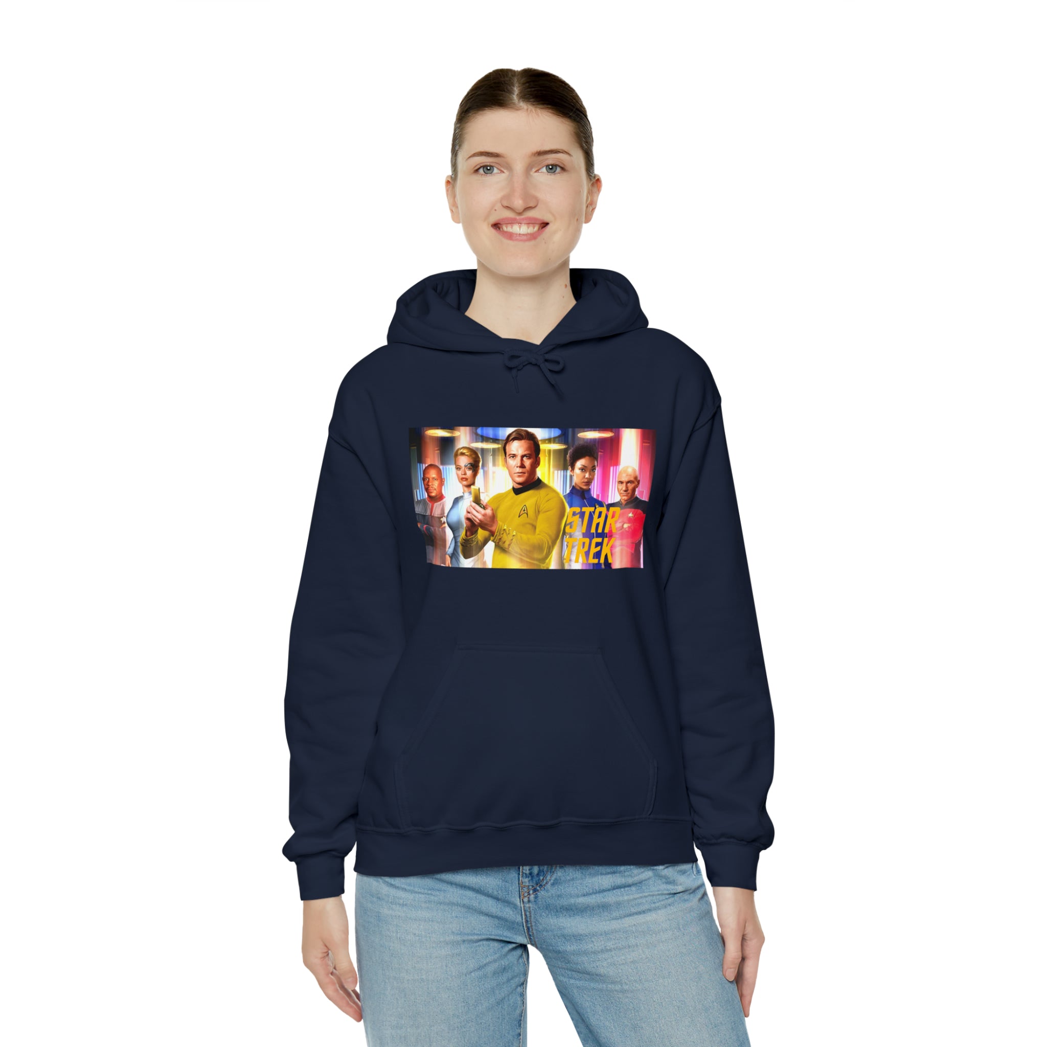 Star Trek- Unisex Heavy Blend™ Hooded Sweatshirt - Creations by Chris and Carlos