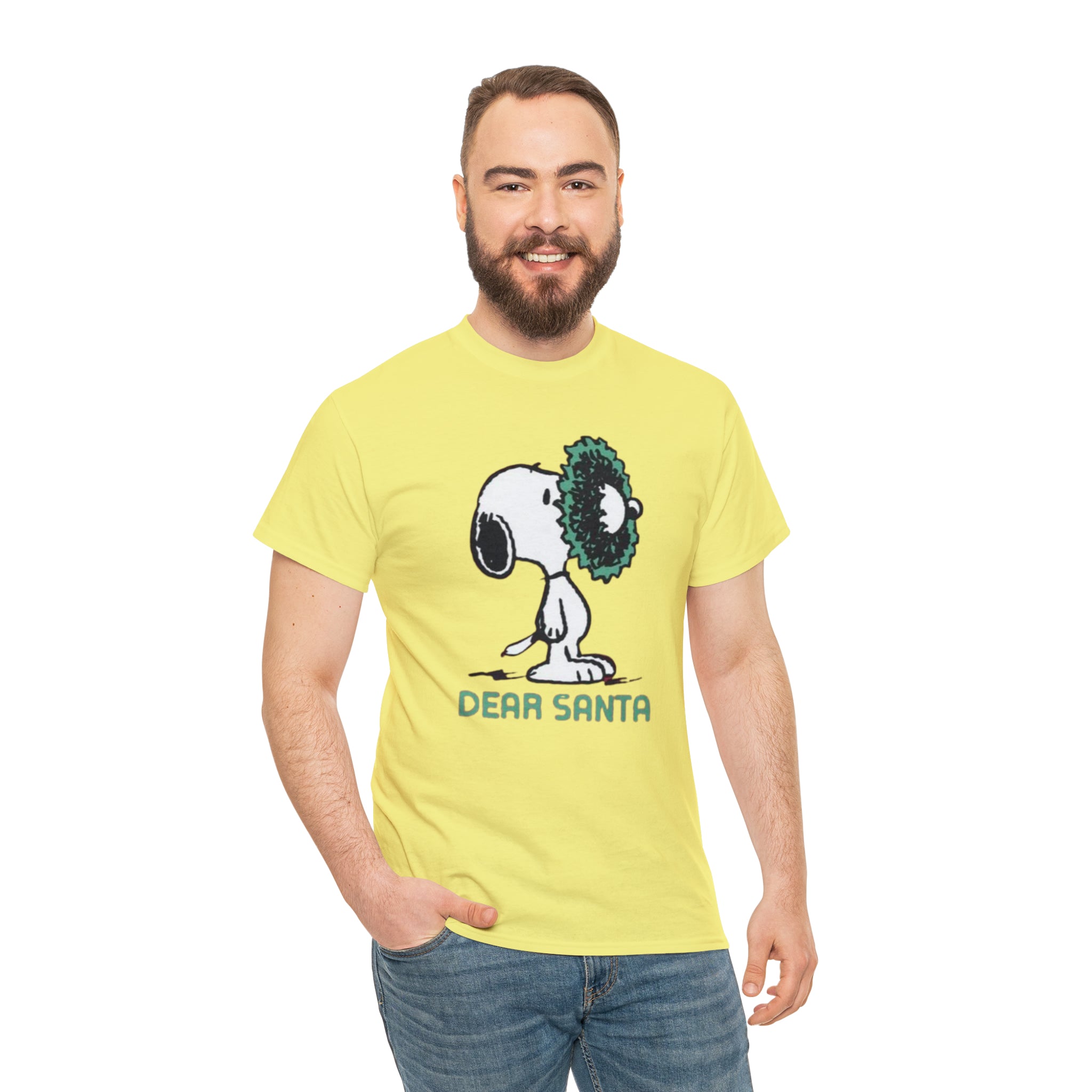 Snoopy- Unisex Heavy Cotton T-Shirt - Creations by Chris and Carlos
