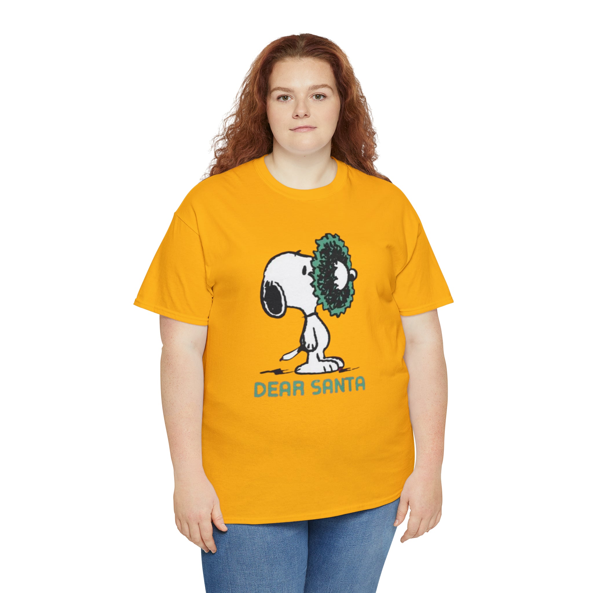 Snoopy- Unisex Heavy Cotton T-Shirt - Creations by Chris and Carlos