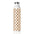 Chic Checkered Slim Water Bottle- Mocha | Eco-Friendly, Reusable, Hydration Gift, Exercise, Chequered Pattern, Everyday Use