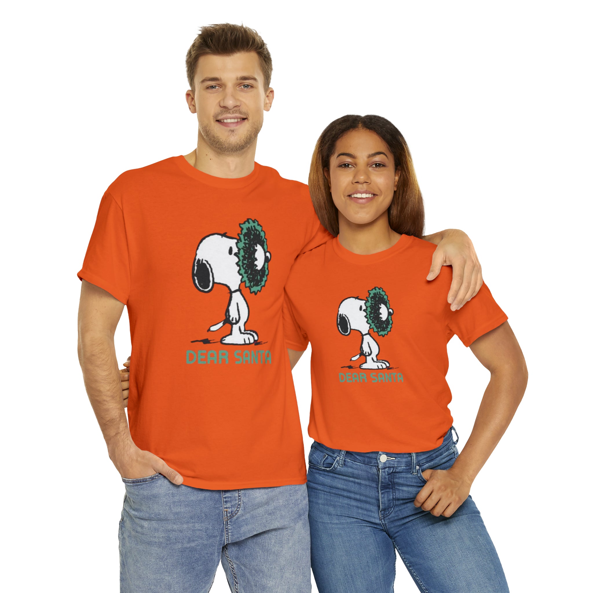 Snoopy- Unisex Heavy Cotton T-Shirt - Creations by Chris and Carlos