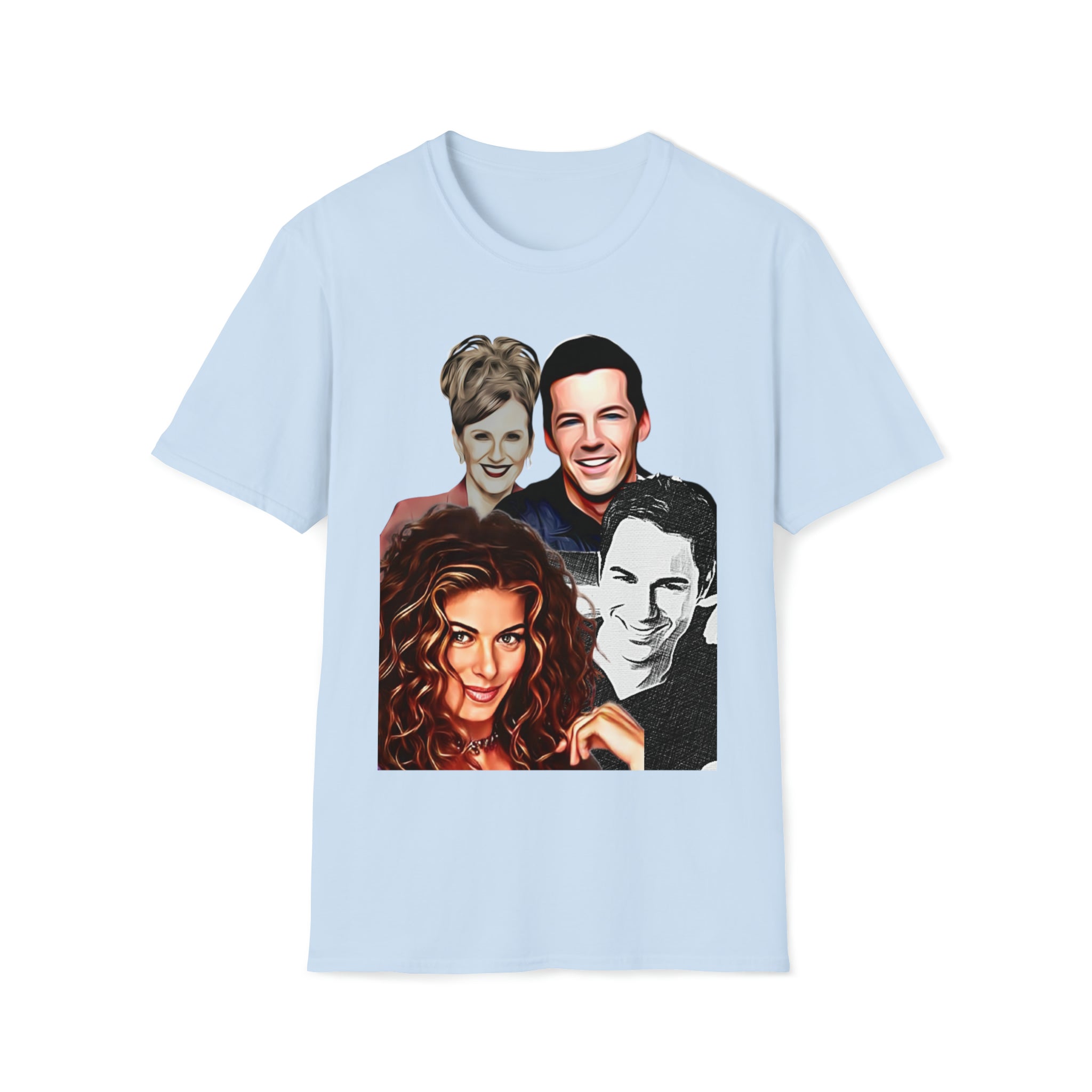 Will and Grace- Unisex Softstyle T-Shirt - Creations by Chris and Carlos
