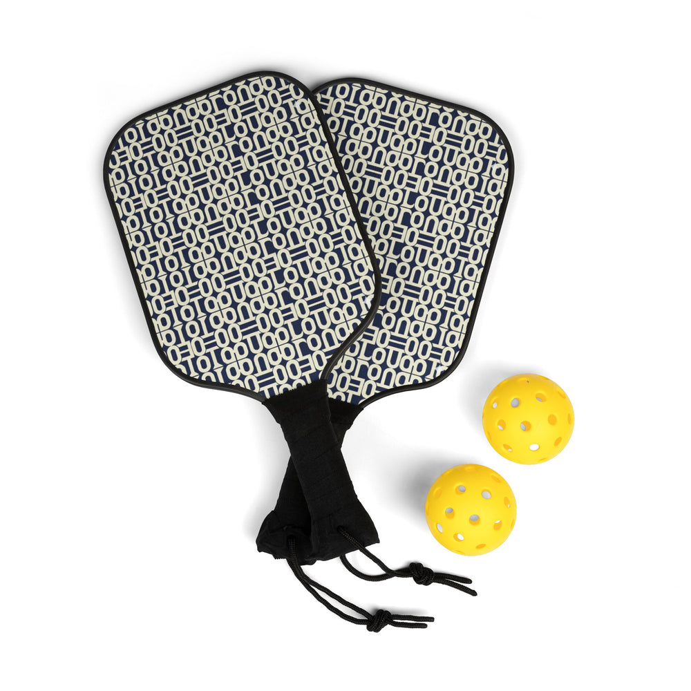 Prism Point geometric pickleball paddle set