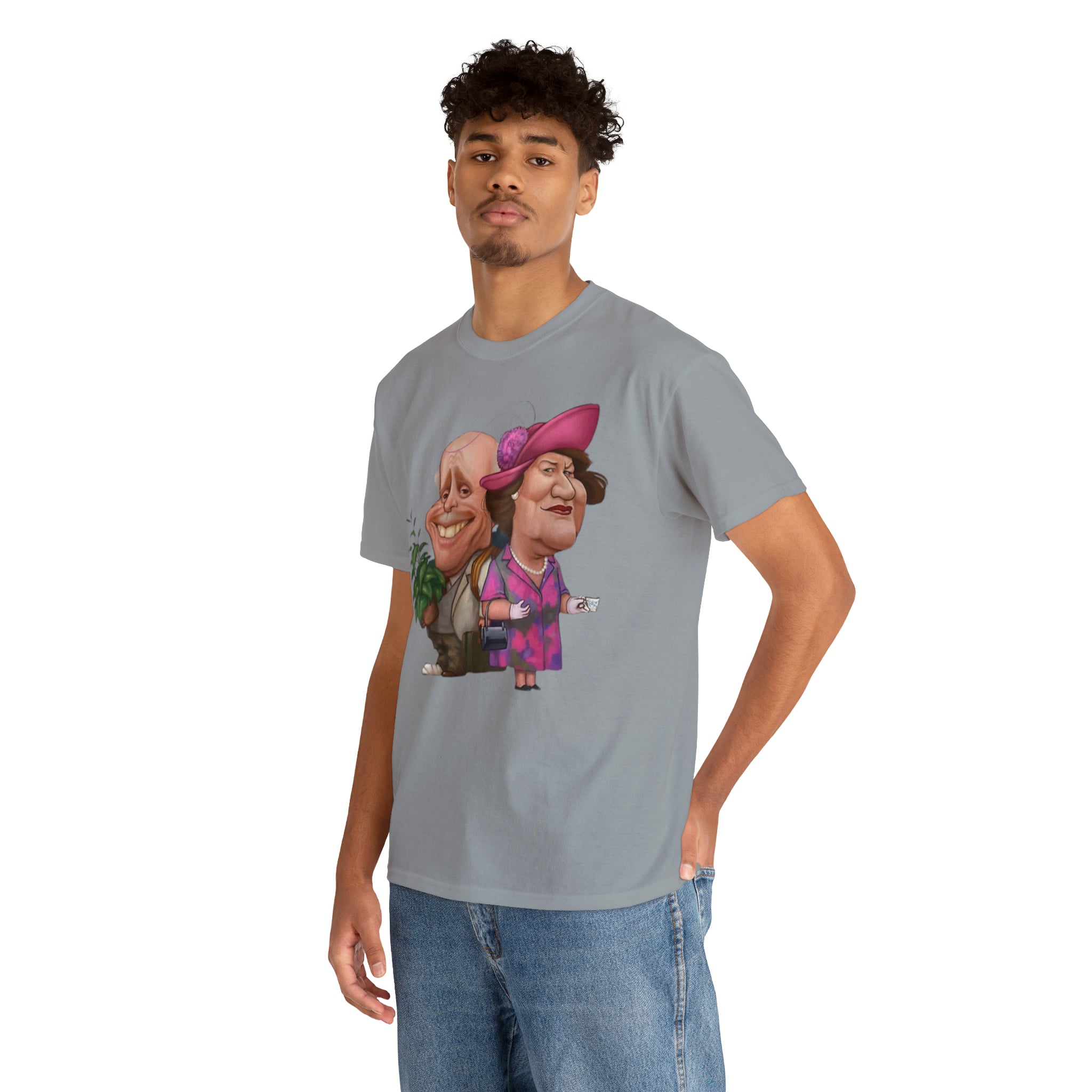 Keeping Up Appearances 90's TV Show-Unisex Heavy Cotton T-Shirt - Creations by Chris and Carlos