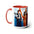 V the TV Mini Series- Two-Tone Coffee Mugs, 15oz
