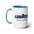 Lavazza Coffee- Two-Tone Coffee Mugs, 15oz
