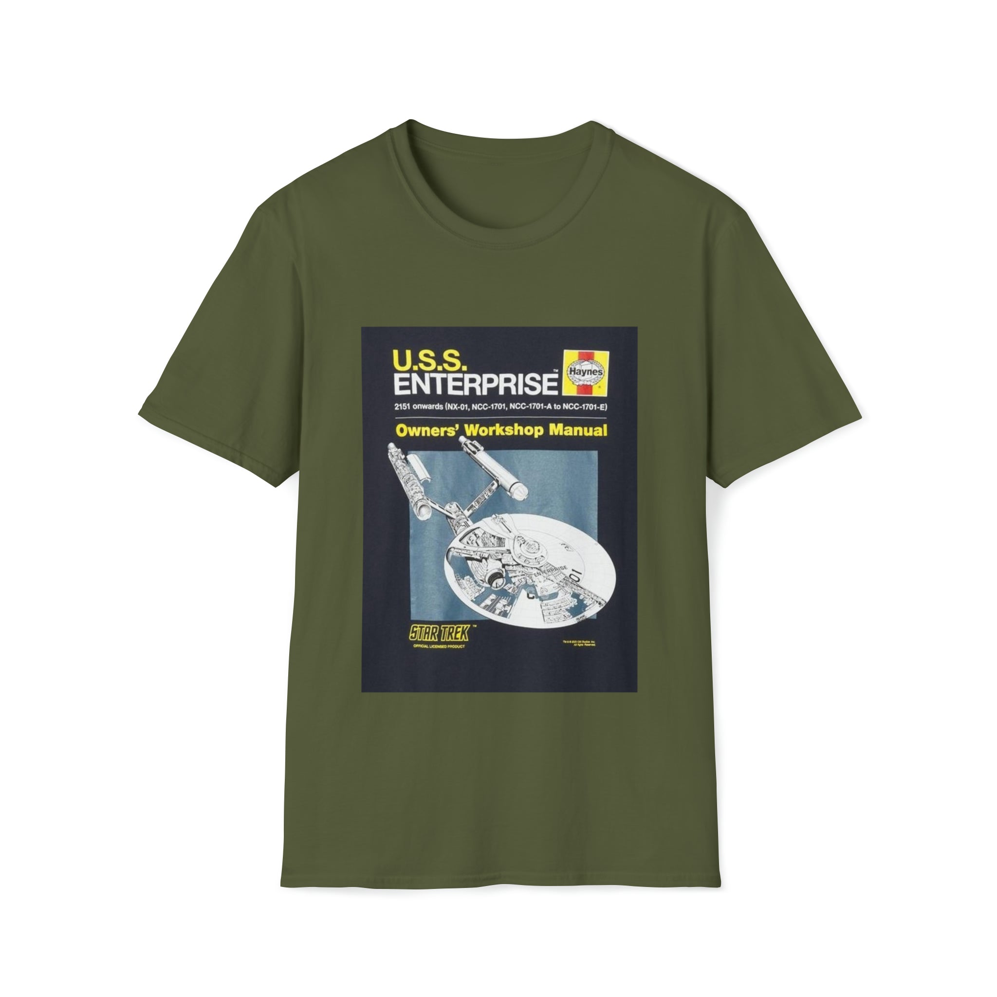 Star Trek USS Enterprise- Unisex Softstyle T-Shirt - Creations by Chris and Carlos