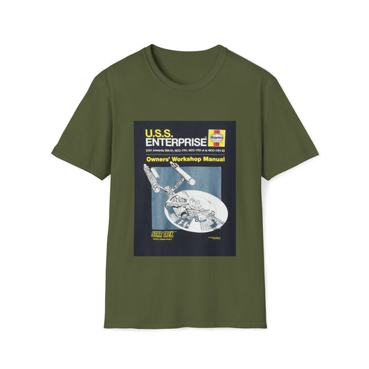 Star Trek USS Enterprise- Unisex Softstyle T-Shirt - Creations by Chris and Carlos