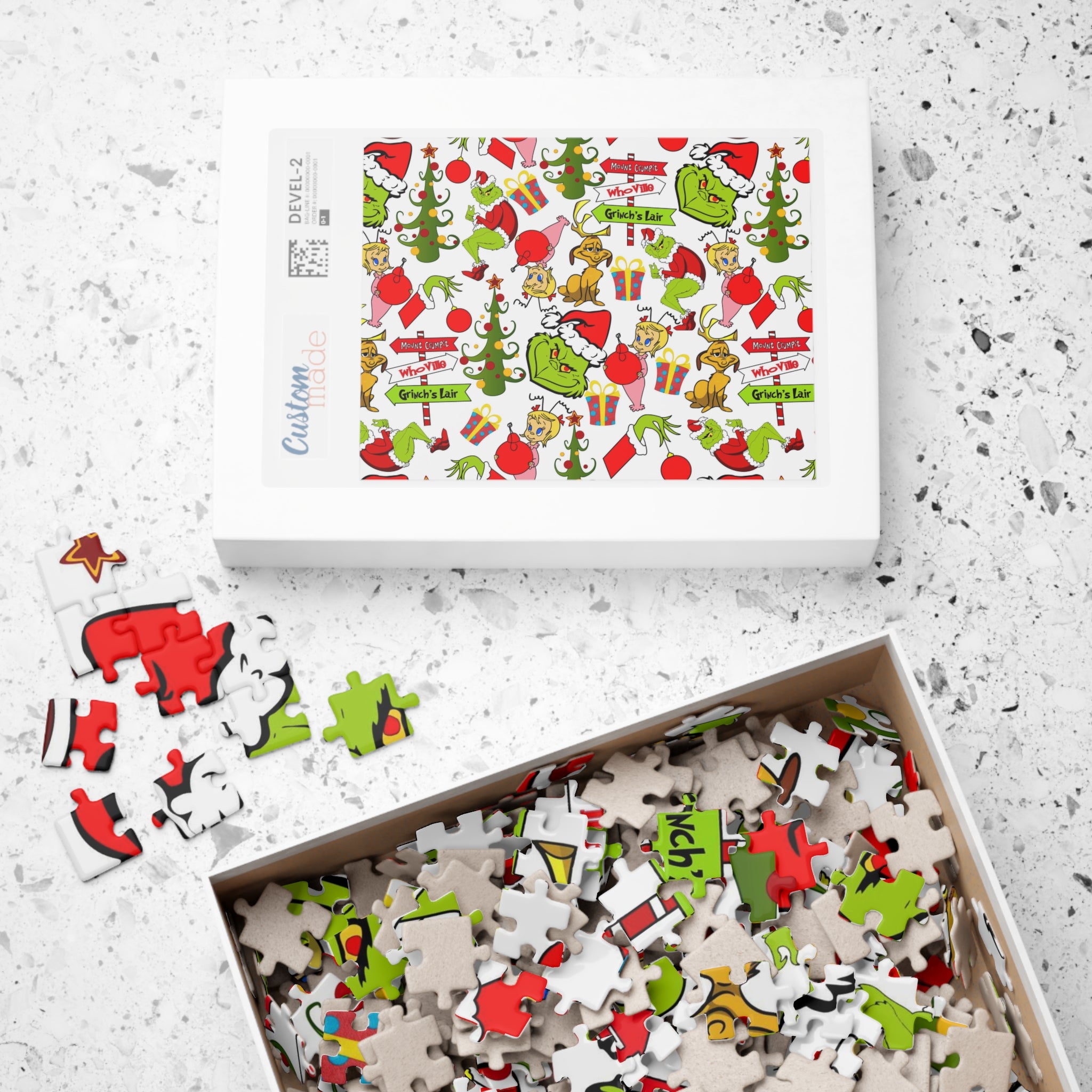 Holiday Grinch- Puzzle - Creations by Chris and Carlos