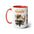 All in the Family 70's TV Show- Tazas de café de dos tonos, 15 oz