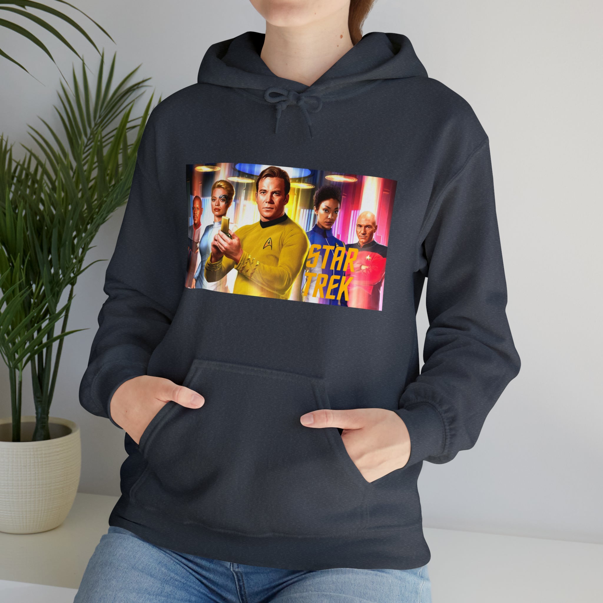 Star Trek- Unisex Heavy Blend™ Hooded Sweatshirt - Creations by Chris and Carlos