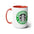Starbucks Coffee- White Ceramic Mug - Creations by Chris and Carlos