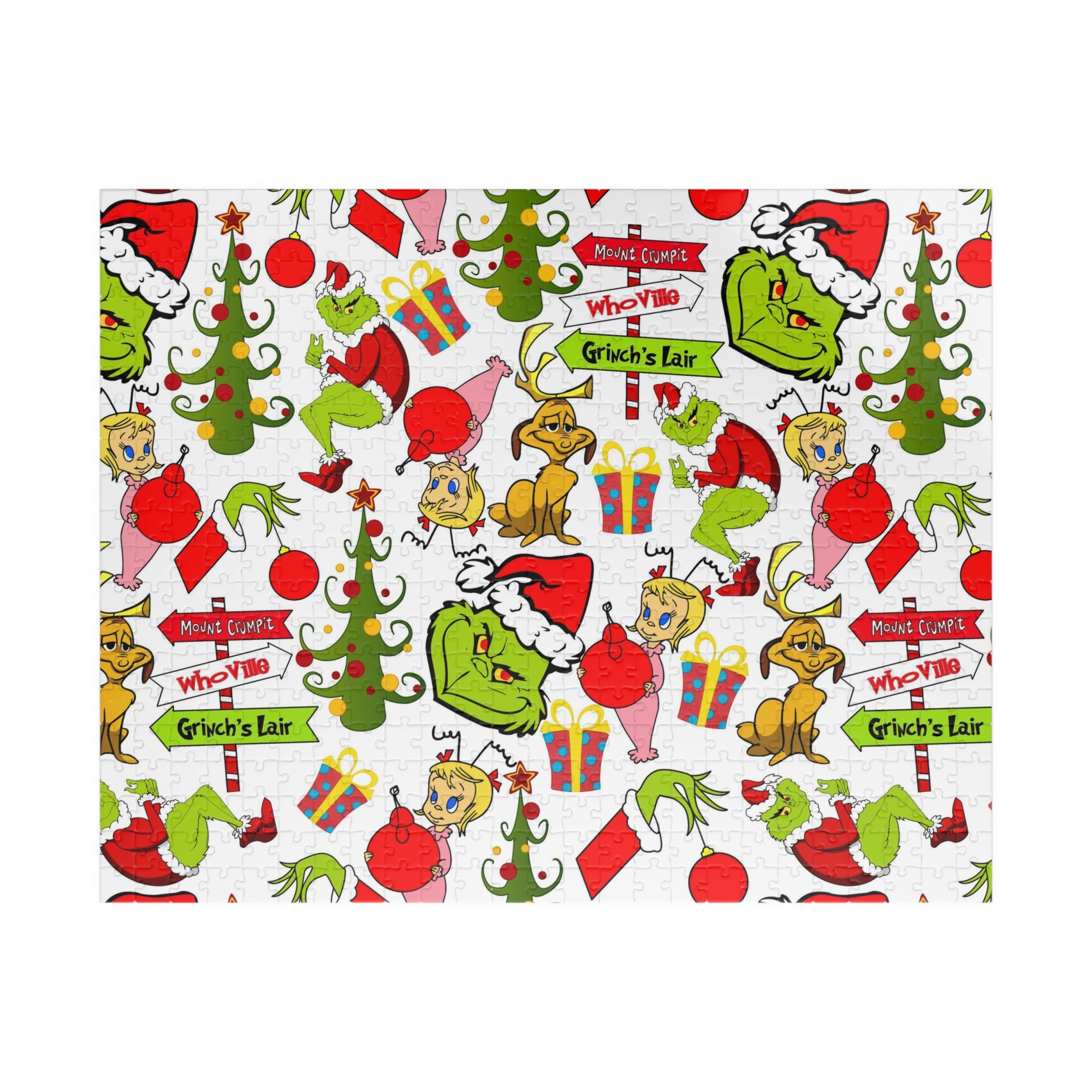 Holiday Grinch- Puzzle - Creations by Chris and Carlos