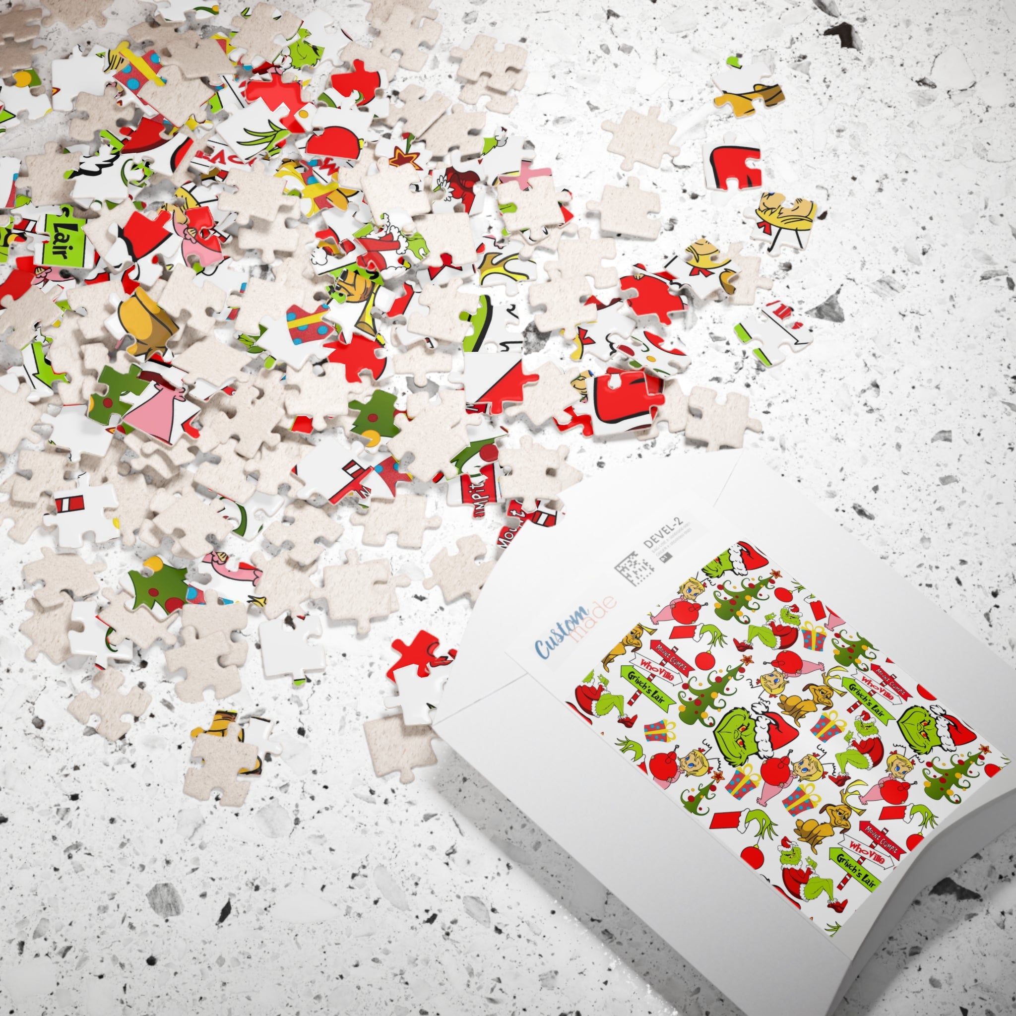 Holiday Grinch- Puzzle - Creations by Chris and Carlos