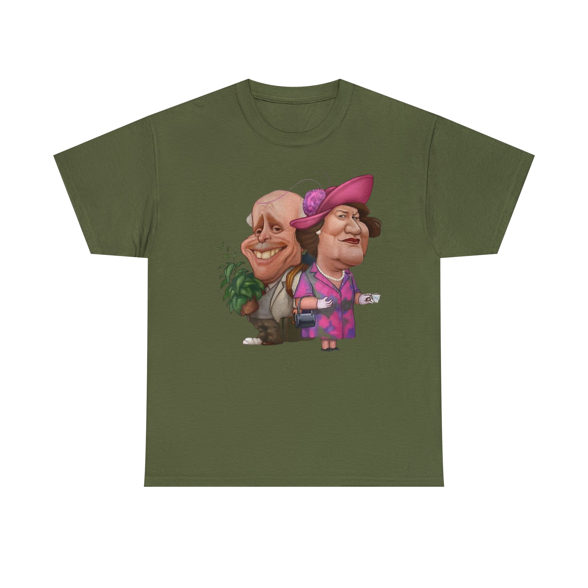 Keeping Up Appearances 90's TV Show-Unisex Heavy Cotton T-Shirt - Creations by Chris and Carlos