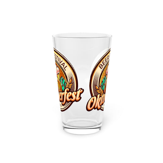 Oktoberfest- Pint Glass, 16oz - Creations by Chris and Carlos