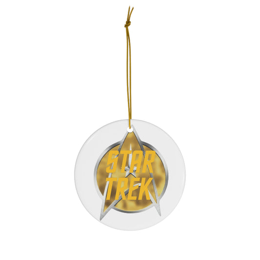 Star Trek- Ceramic Ornament, 4 Shapes - Creations by Chris and Carlos