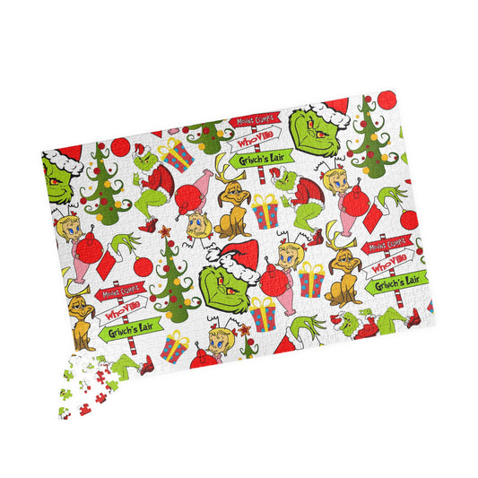 Holiday Grinch- Puzzle - Creations by Chris and Carlos