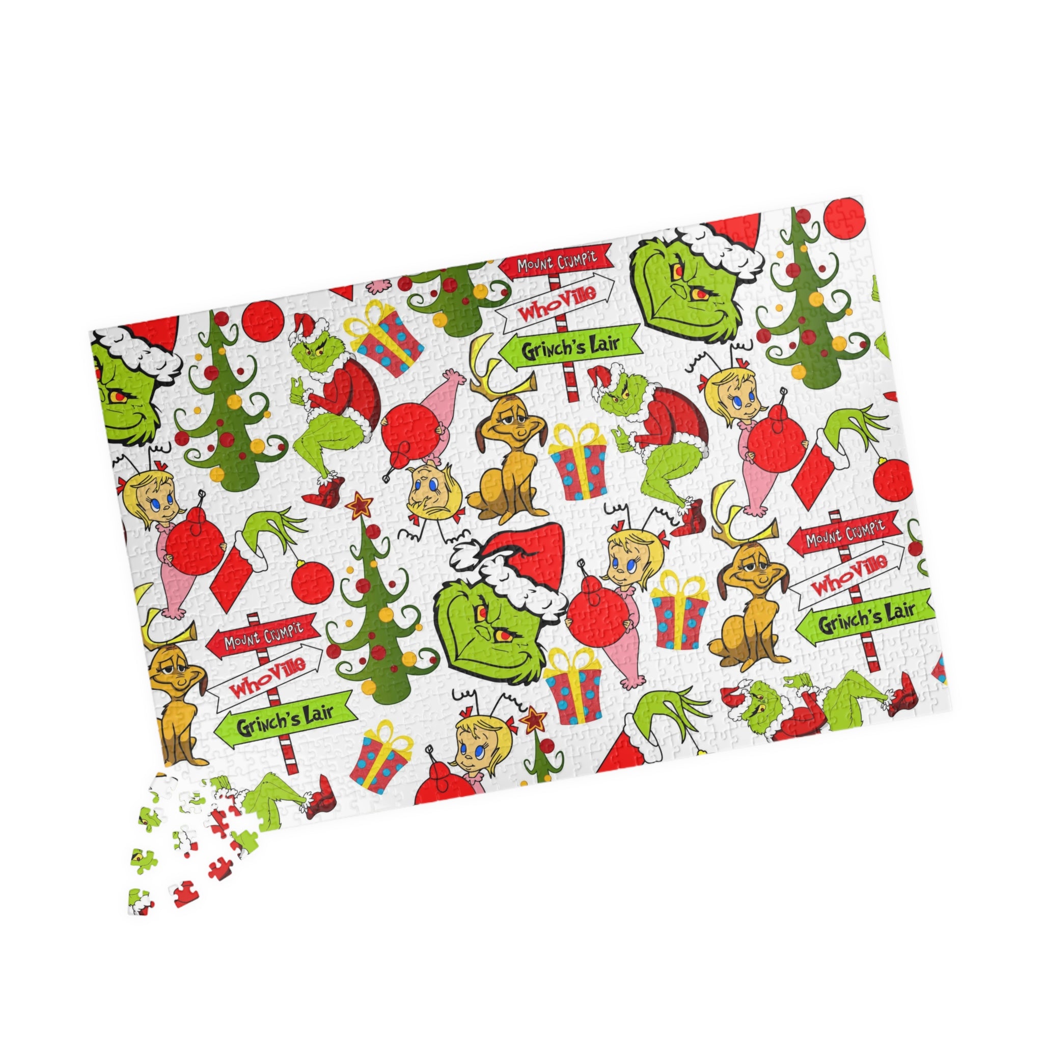 Holiday Grinch- Puzzle - Creations by Chris and Carlos