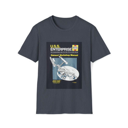 Star Trek USS Enterprise- Unisex Softstyle T-Shirt - Creations by Chris and Carlos