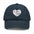 Distressed Dad Hat - Cute 'I Love Lucy' Embroidered Cap, Trendy Baseball Cap, Gift for Parents, Casual Outfit Accessory, Father's Day Gift